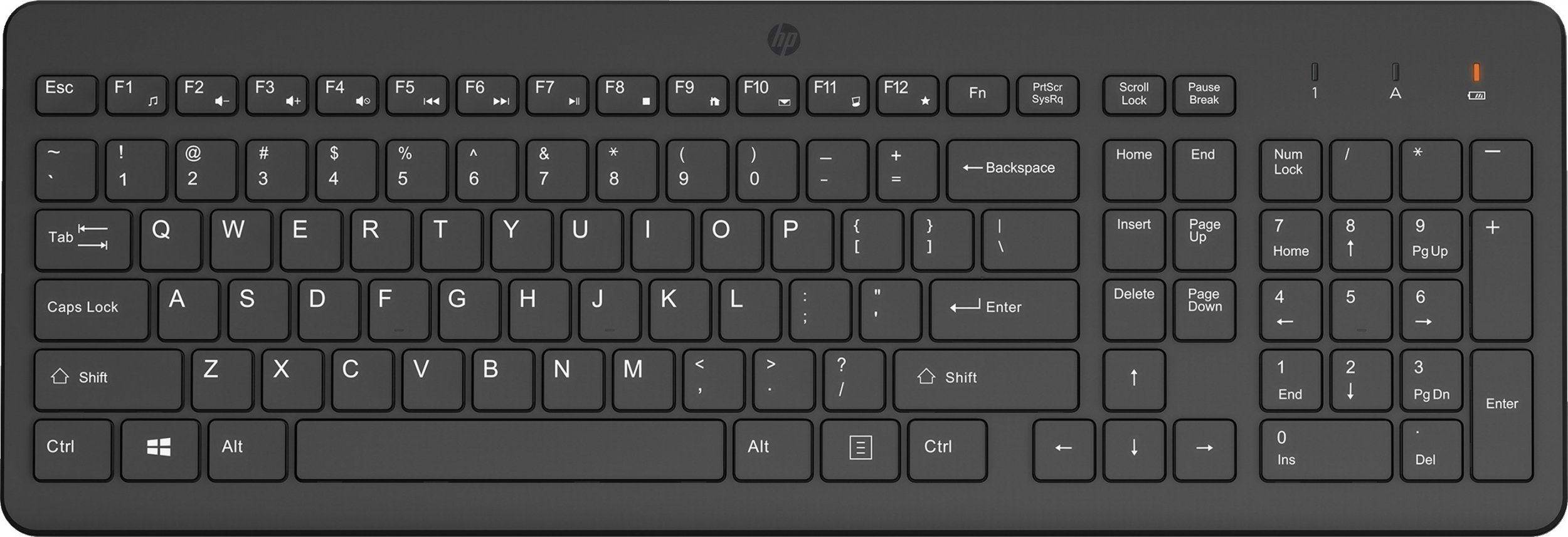 Bezdrátová klávesnice HP 220