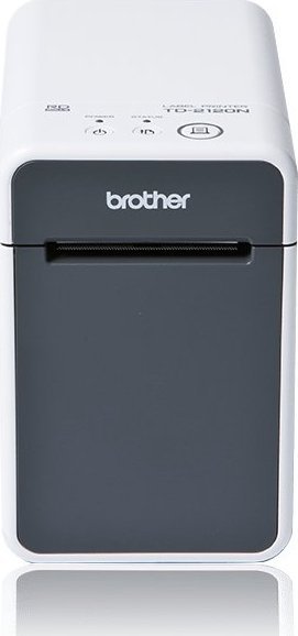 BROTHER tiskárna štítků TD-2125N - 203dpi 64MB flash / 256MB USB LAN Emulace jazyka tiskárny ZPL II - 63mm tisk