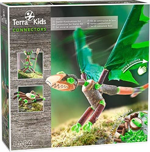 Konektory HABA Terra Kids - Starter Stavebnice, Stavebnice
