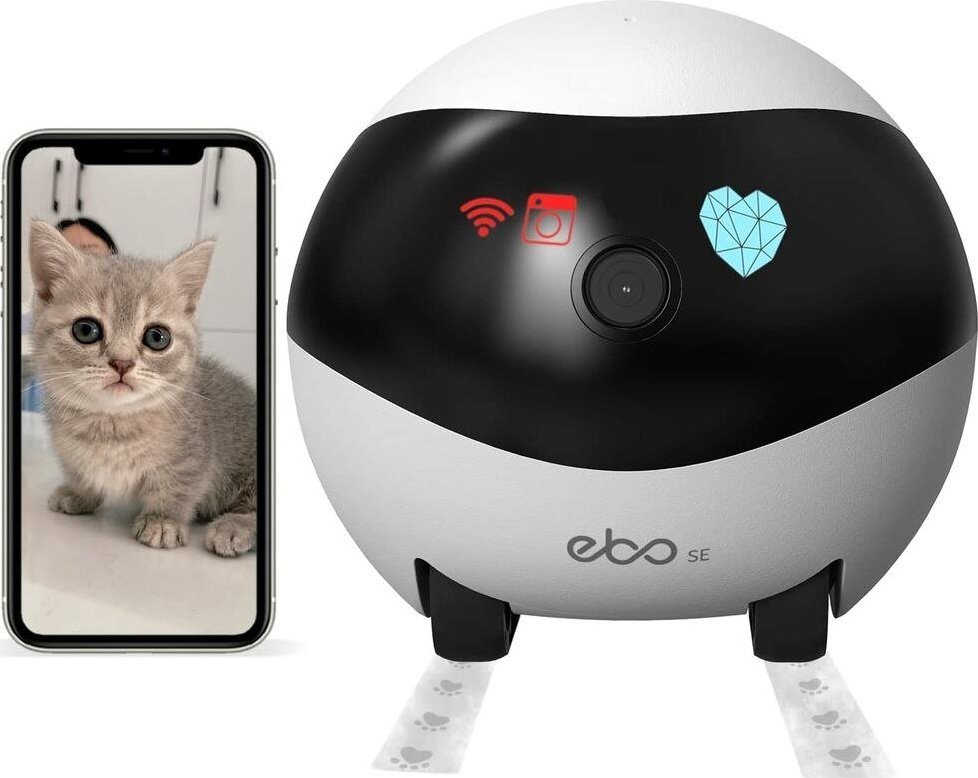Enabot EBO SE Robot IP kamera Kompaktní N/A MP N/A Podpora externí paměti 16 GB maximálně 256 GB