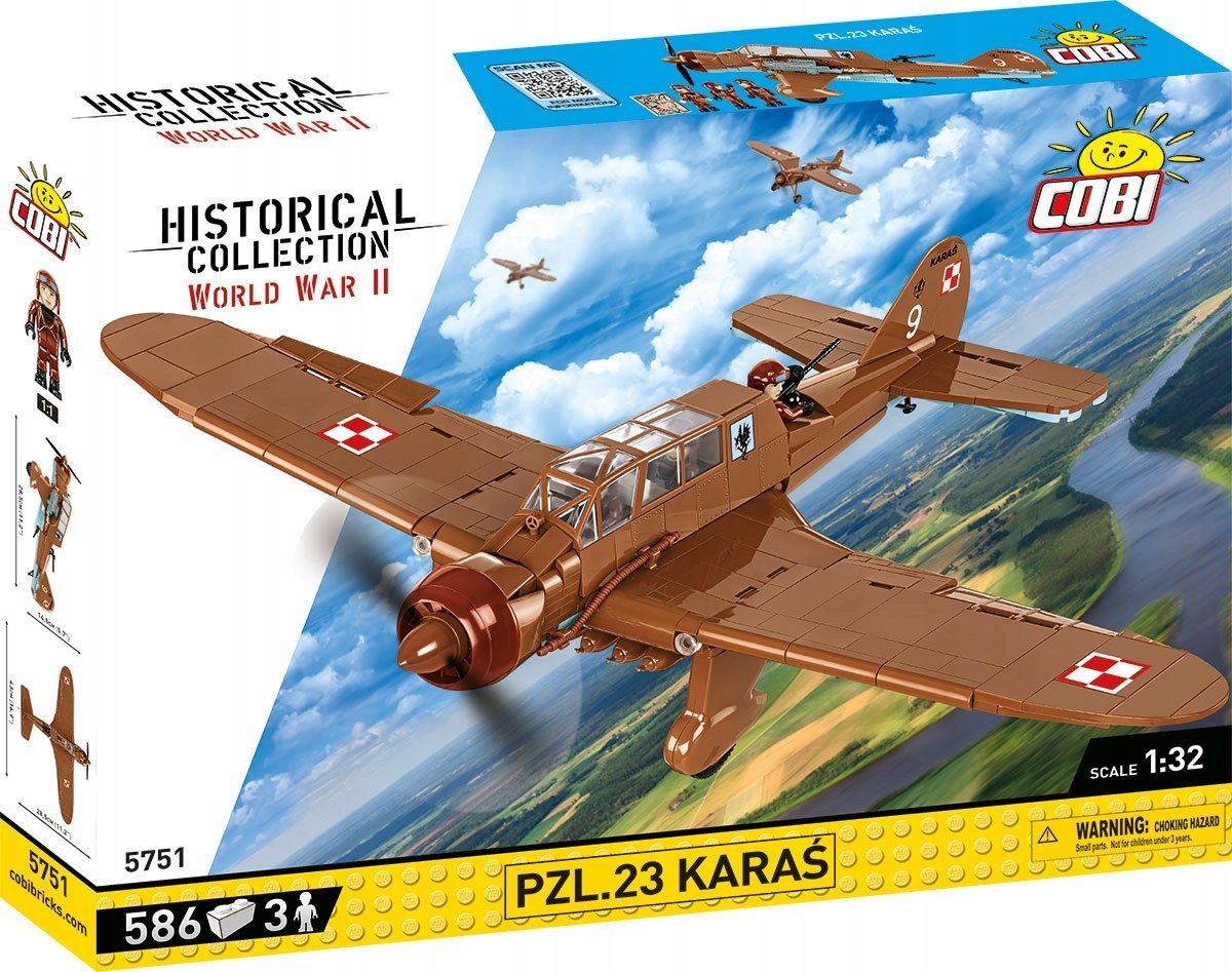 COBI PZL.23 Crucian, Stavebná hra