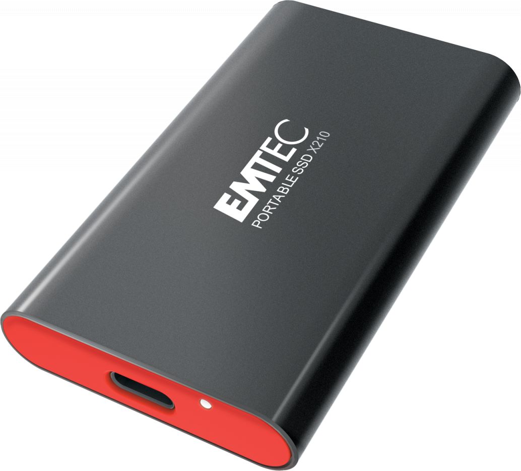 Emtec X210 Elite 1TB externí SSD disk Černočervený (JAB-6949170)