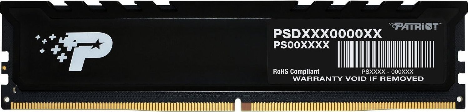 Paměťový modul PATRIOT SIGNATURE PREMIUM DDR5 24GB 5600MHz 1 Rank (PSP524G560081H1)