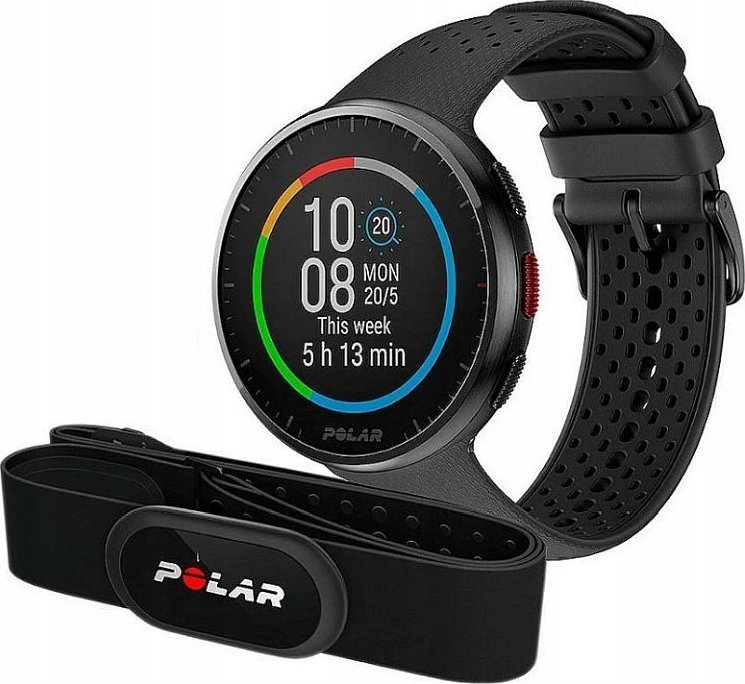 Polar Polar Pacer Pro H10 Grey-Black M-L Sport Watch