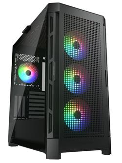 COUGAR Duoface Pro RGB | PC Case | Mid Tower / TG & Airflow Front Panel / 4 x ARGB Fans / TG Left Panel