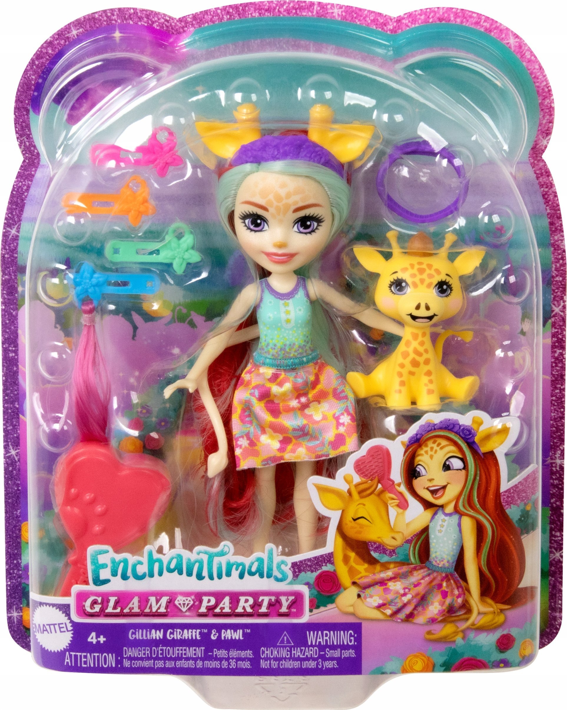Mattel Panenka Deluxe Enchantimals Žirafa