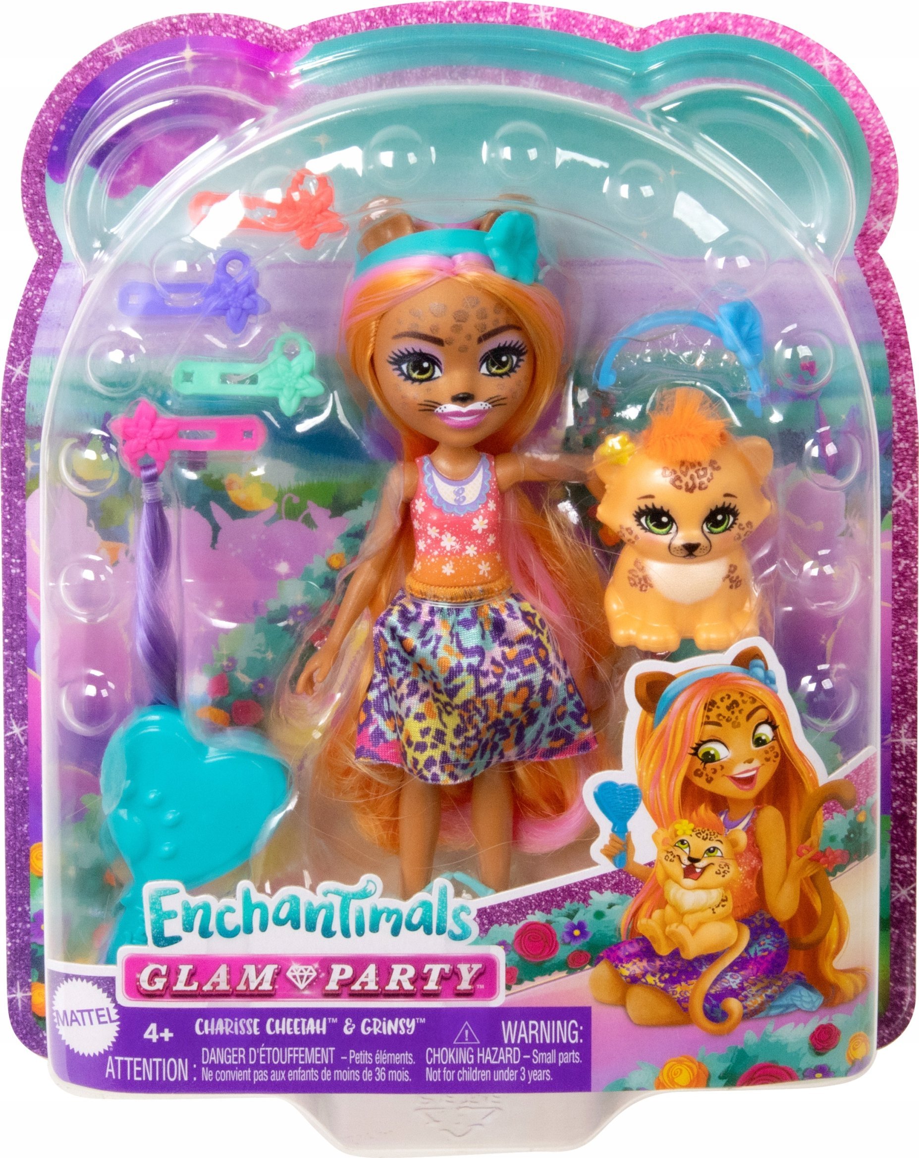 Mattel Panenka Deluxe Enchantimals Gepard