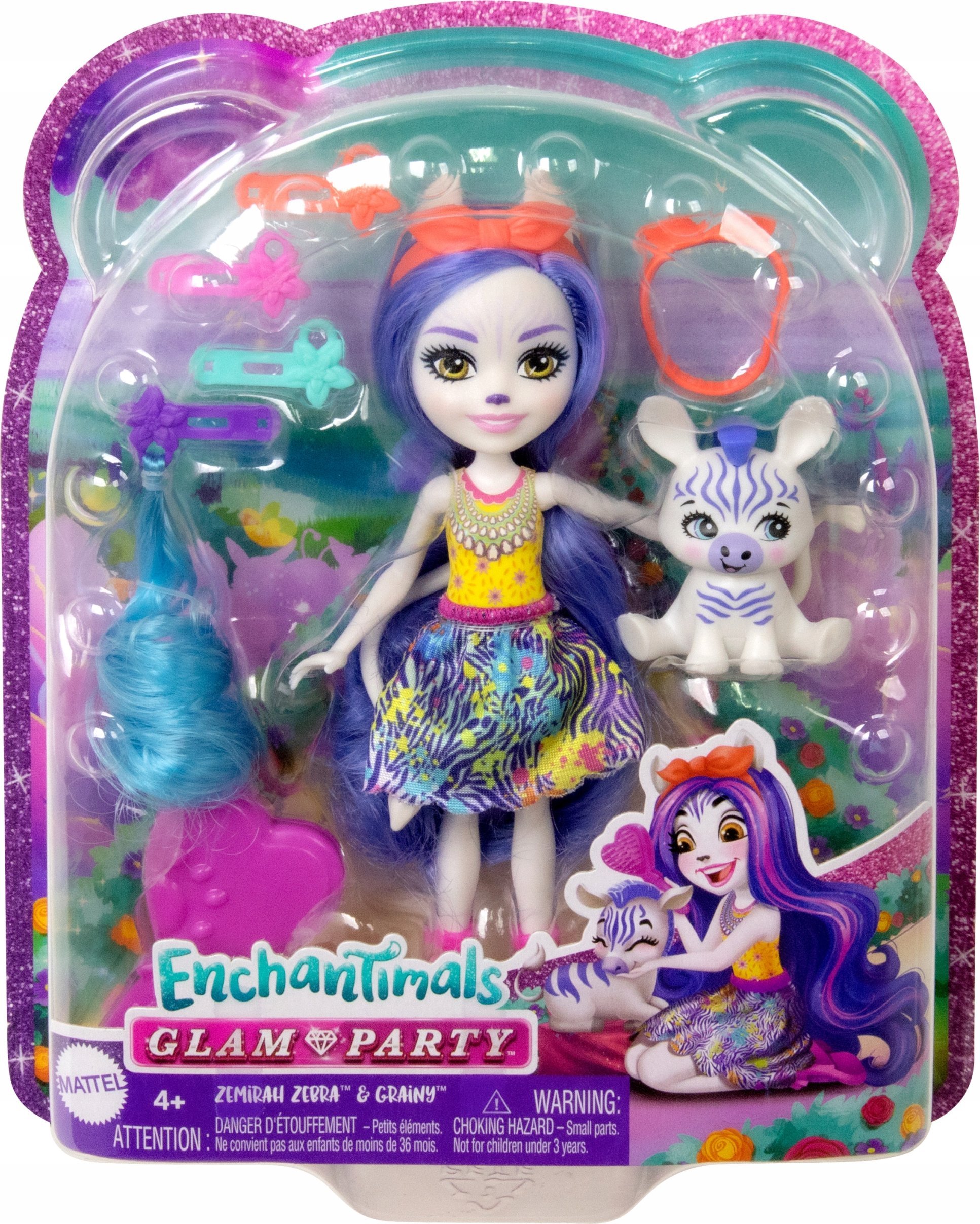 Mattel Panenka zebra Deluxe Enchantimals