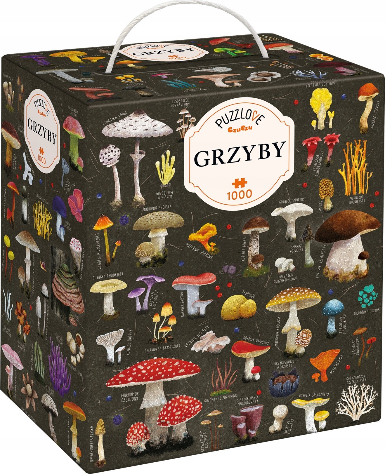 CzuCzu Puzzle Puzzlove Houby 1000 dílků
