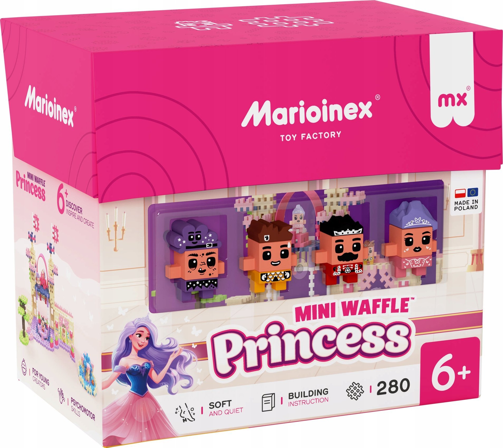 Waffle Mini - Princess 280 kusů