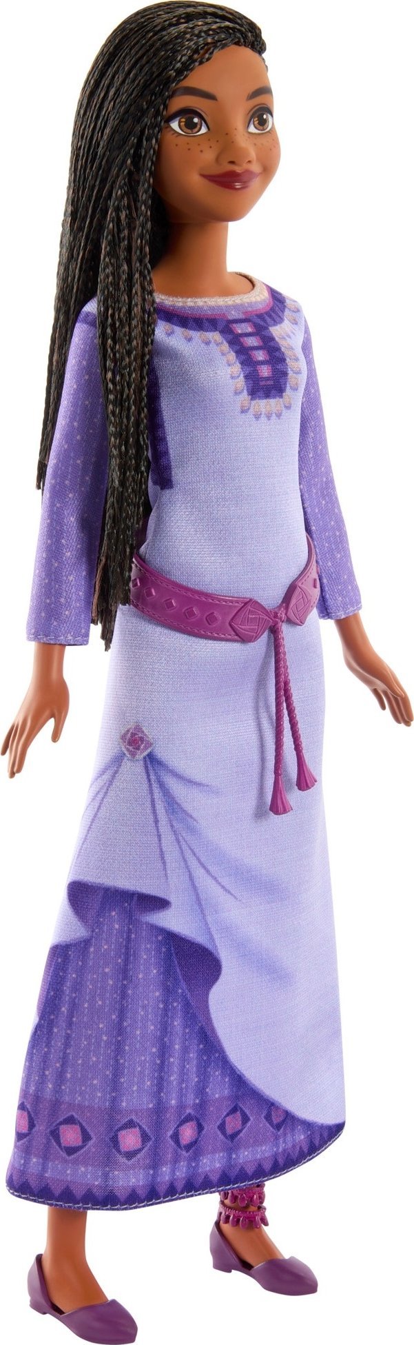 Mattel Panenka Asha Base s růží Wish Wish