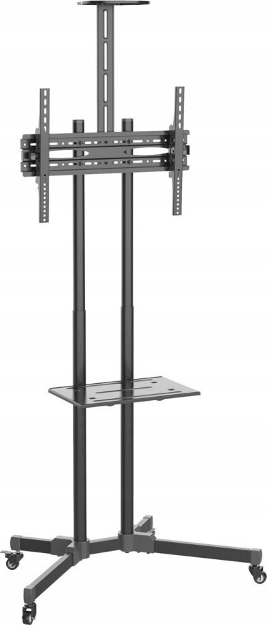 Techly Mobilní TV stojan 37-70 palců, 50 kg, 2 police