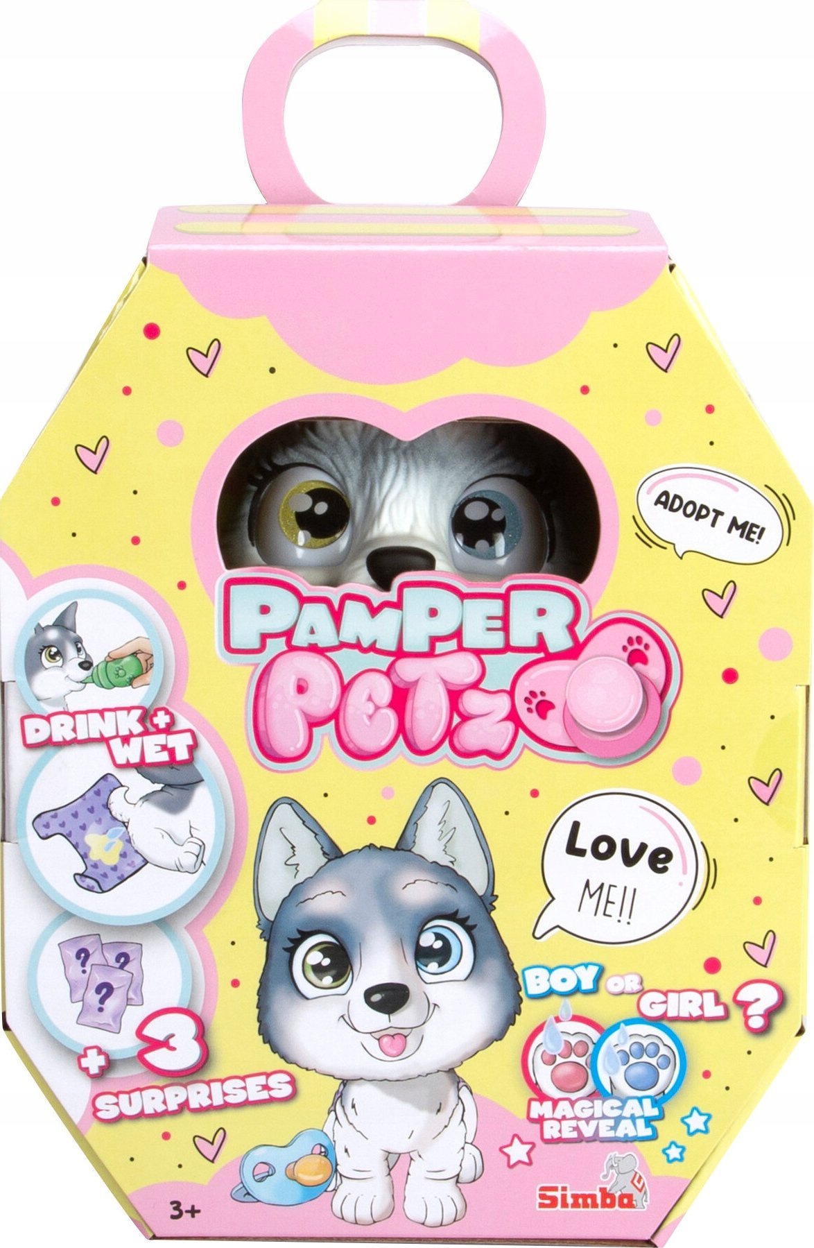 Simba Pamper Petz Husky, figurka na hraní