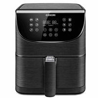 BAZAR - Cosori CP158-AF PREMIUM – horkovzdušná digitální fritéza, černá - Poškozený obal (Komplet)