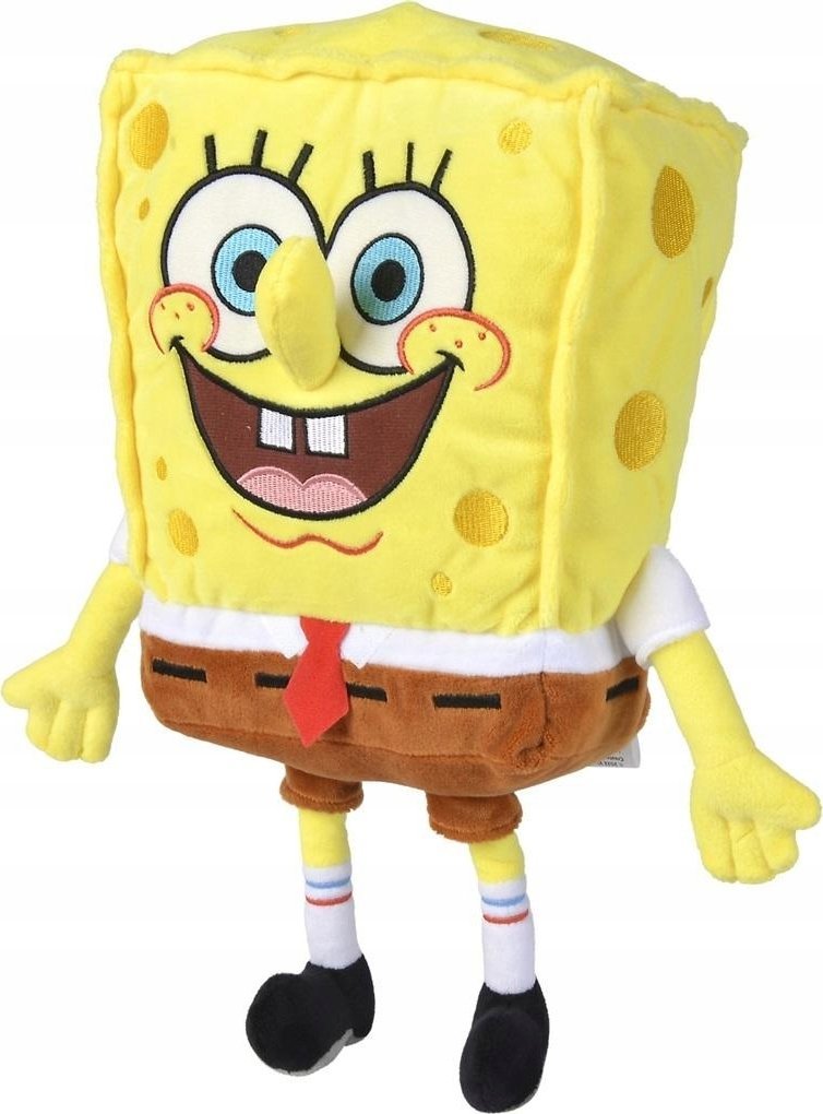 Simba Plyšová figurka Spongebob v kalhotách, 35 cm