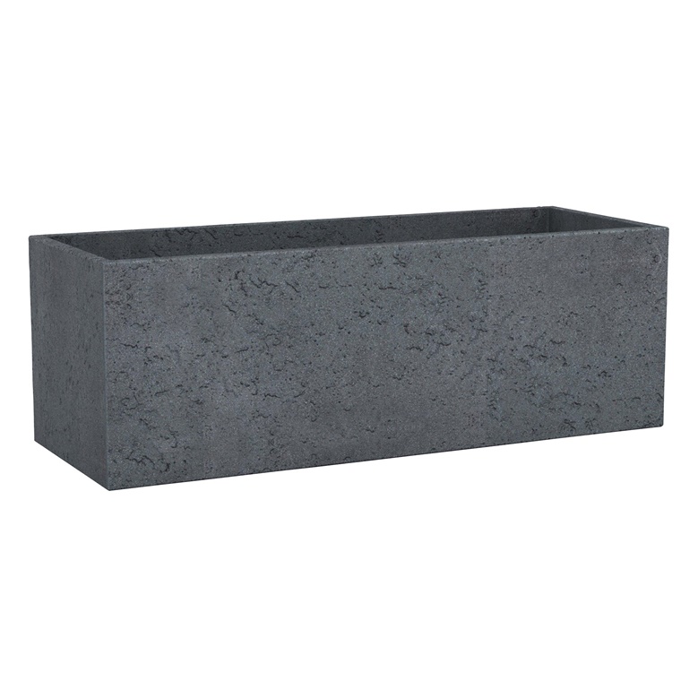 Hrniec Scheurich Stony Black, plast, O 79 x 29 cm