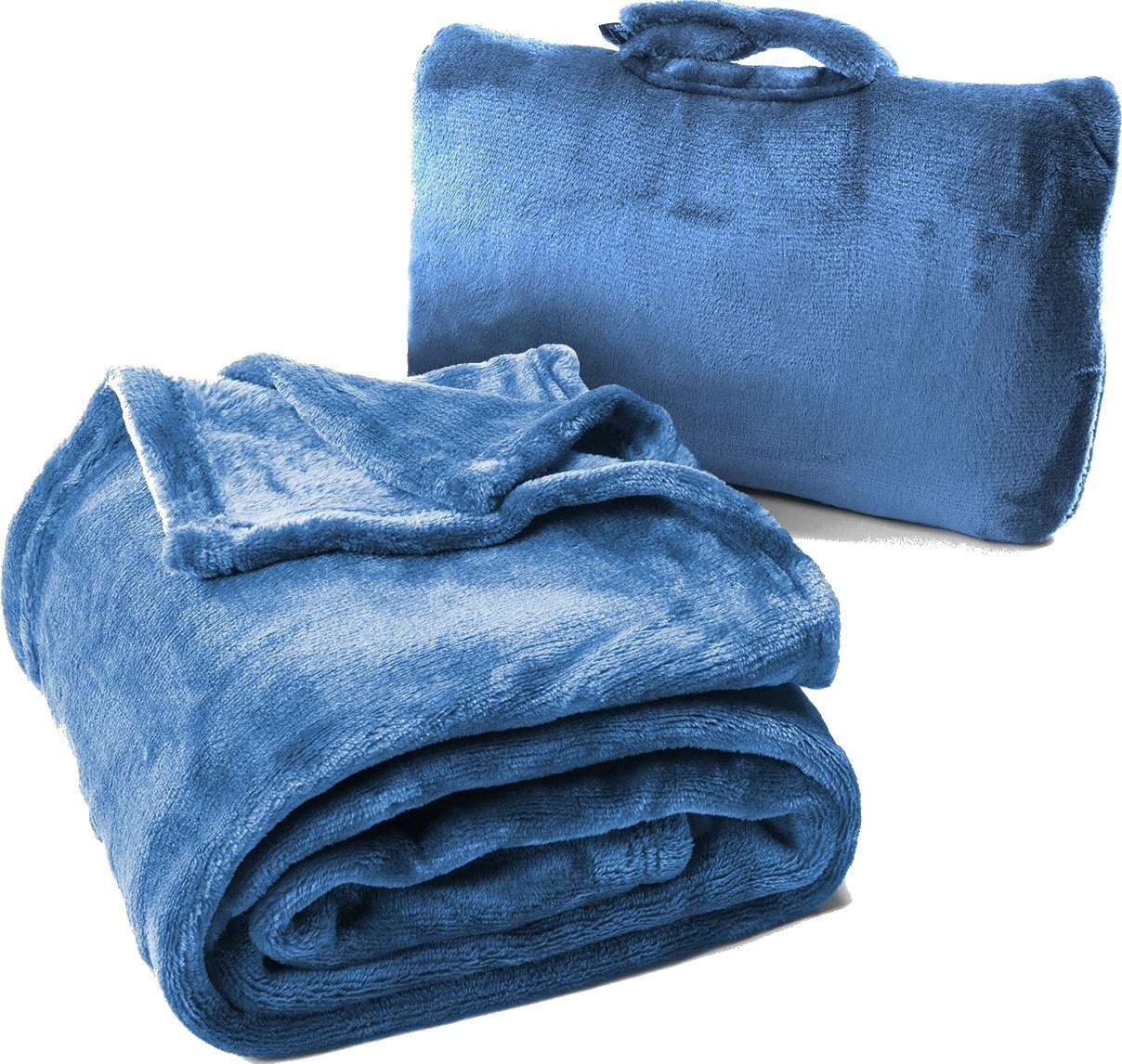 Deka Cabeau Cabeau Fold N  Go modrá