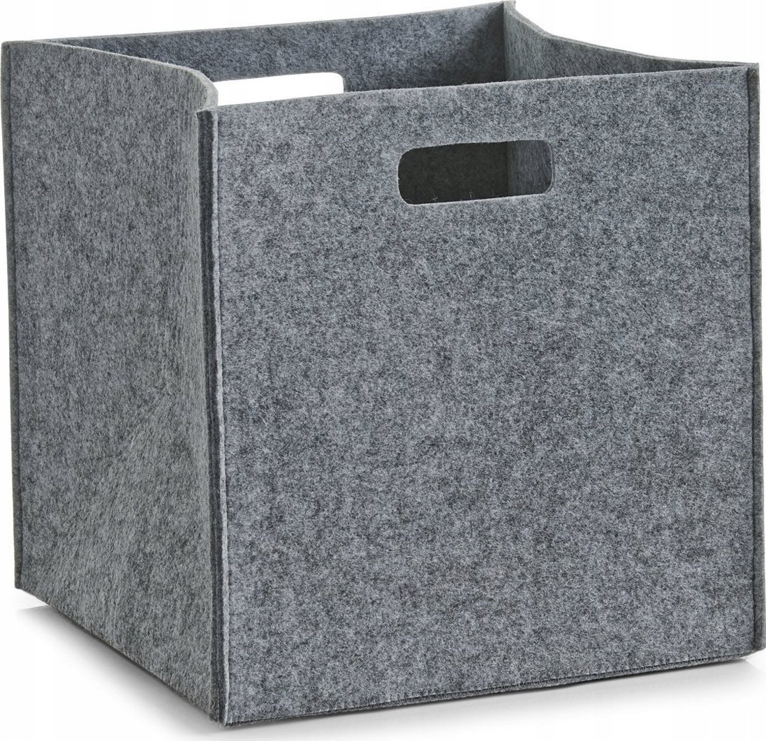 Zeller Úložný koš Felt 33l šedý
