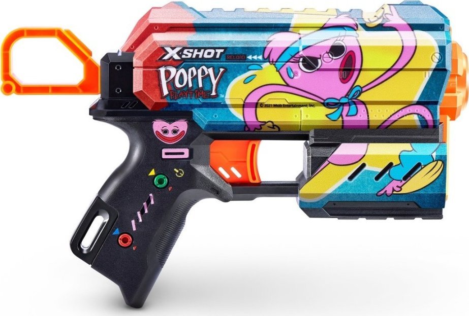 ZURU X-Shot Vystřelovač šipek Kissy 8 Dart Flux