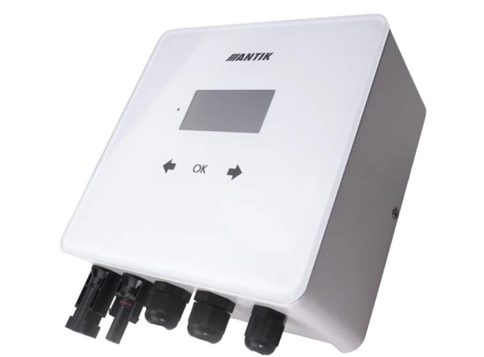 Regulátor ANTIK Solartech PWH-01 V2 solární MPPT pro ohřev vody, výstup 230V, vstup 400V, WiFi