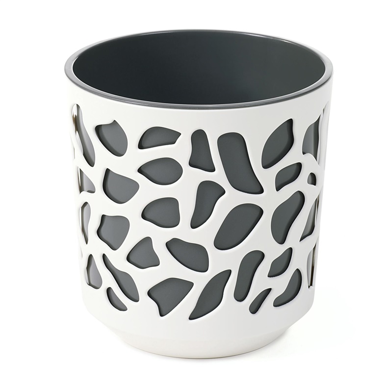 Plastový hrniec Duet, O19,5 cm