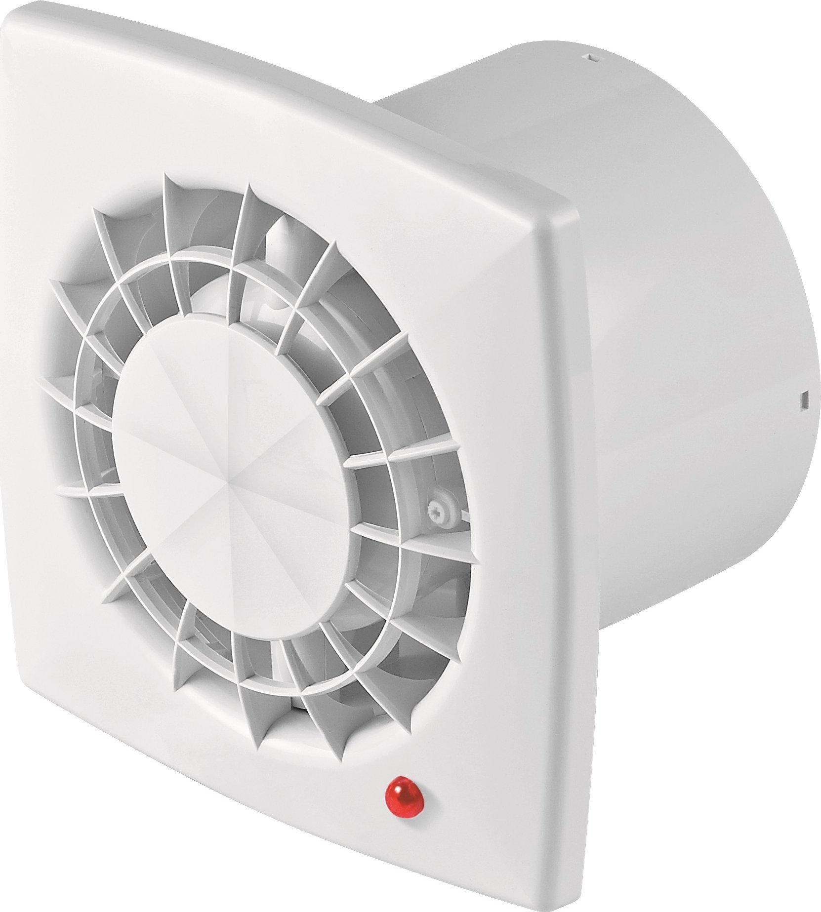 AWENTA Vega fi150 koupelnový ventilátor 225m3/h 17W 230V s čidlem vlhkosti a časovým zpožděním Awenta WGB150H