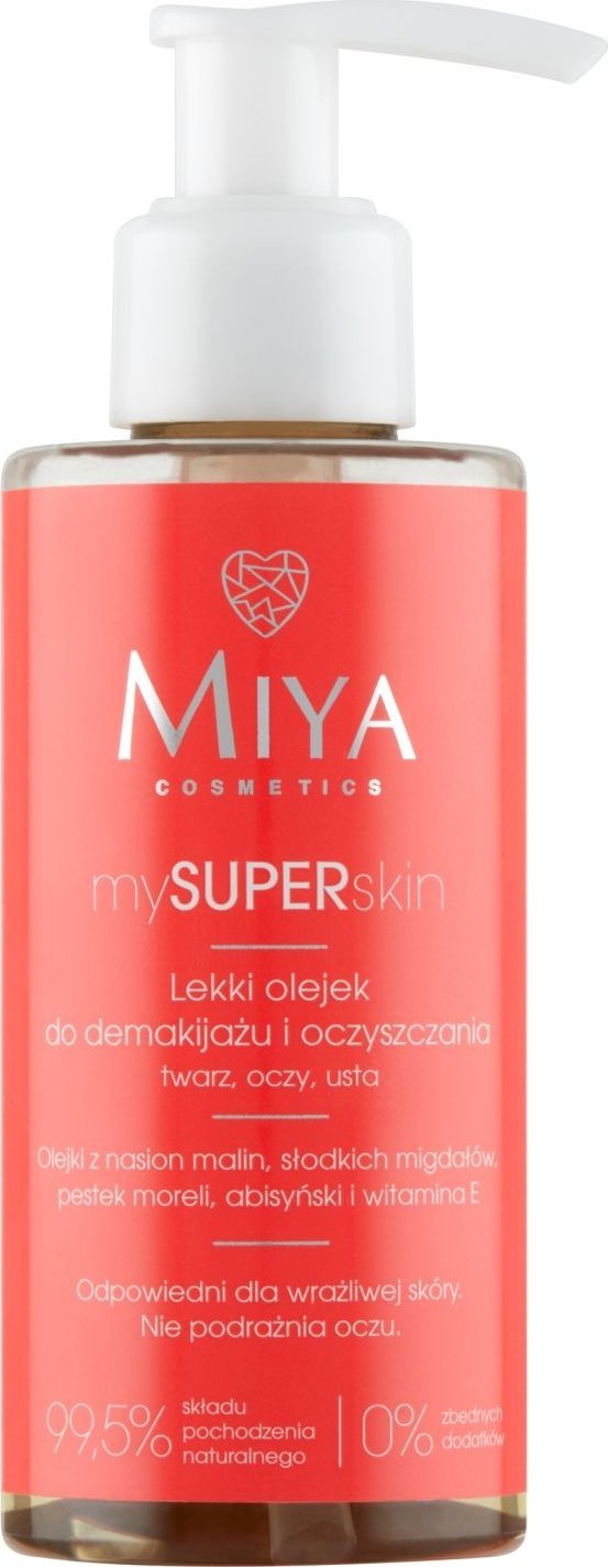 Miya Light olej na odlíčení a čištění obličeje My Super Skin 140ml