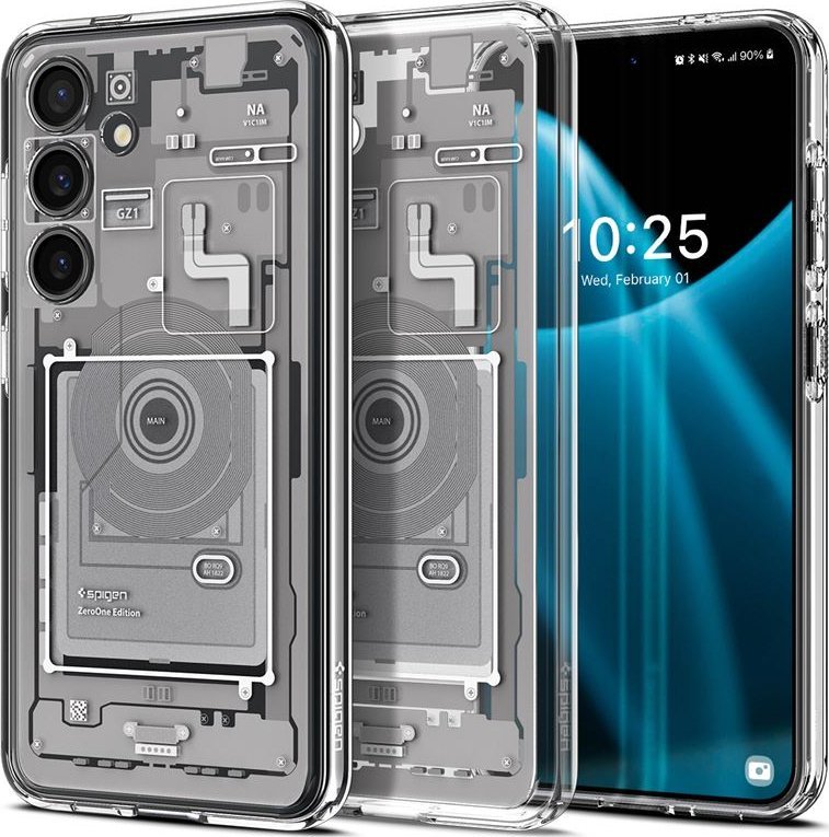 Spigen  Ultra Hybrid, nula jedna bílá - Samsung Galaxy S24