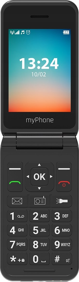 myPhone mobilný telefón myPhone FLIP LTE čierny