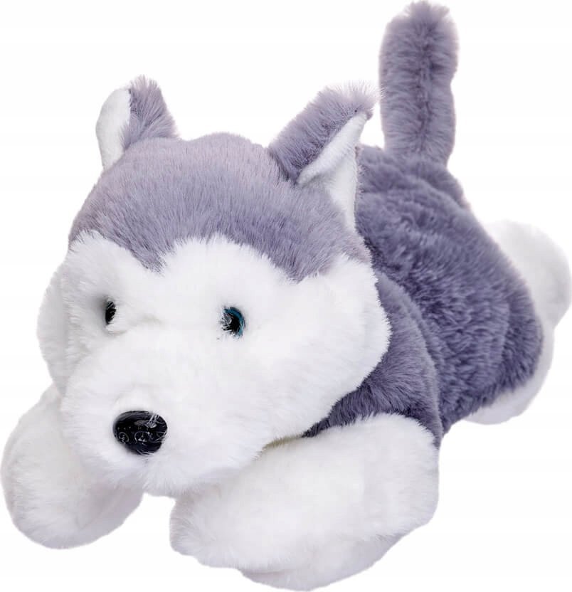 Beppe Maskot pes husky ležící 35 cm