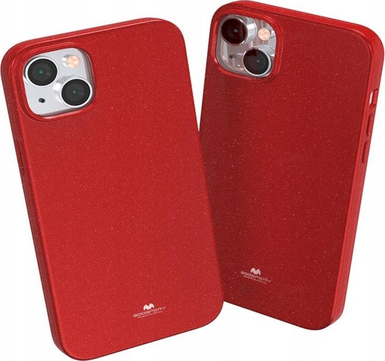 Mercury JELLY CASE IPHONE 15 PLUS (6.7), ČERVENÁ/ČERVENÁ