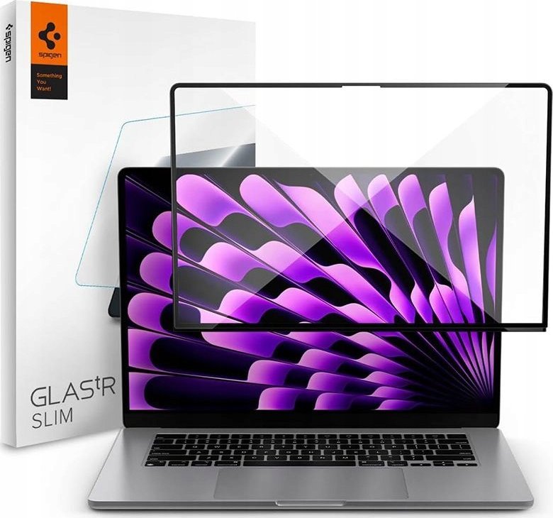 Spigen Filtr Glass tR SLIM, 1 balení, pro MacBook Air 15 M2 2023