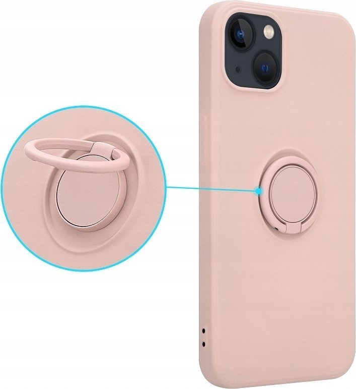 OEM puzdro Silicon Ring pre Samsung S23 ružové