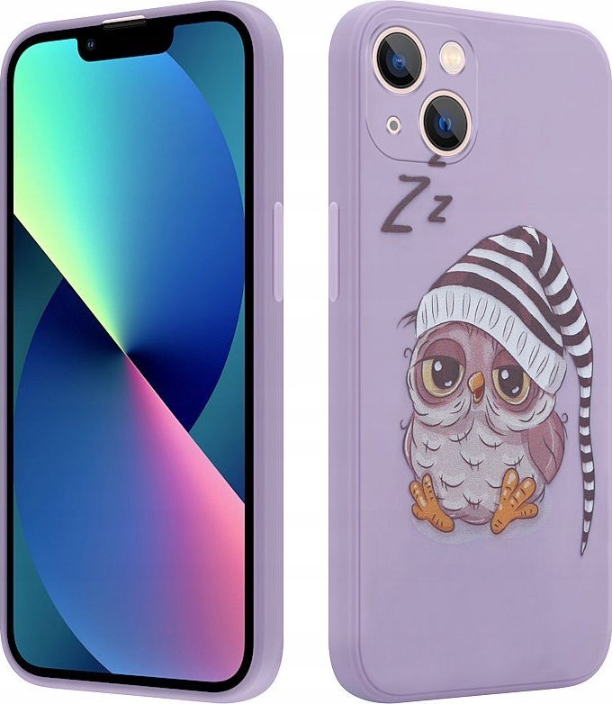Maxximus MX OWL SLEEPY SAMSUNG S21 ULTRA 5G FIALOVÁ / FIALOVÁ