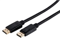 Kabel C-TECH DisplayPort 1.2, 4K@60Hz, M/M, 0,5m