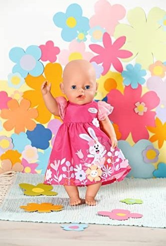 BABY born® Kleid Blümchen 43cm, Puppenzubehör