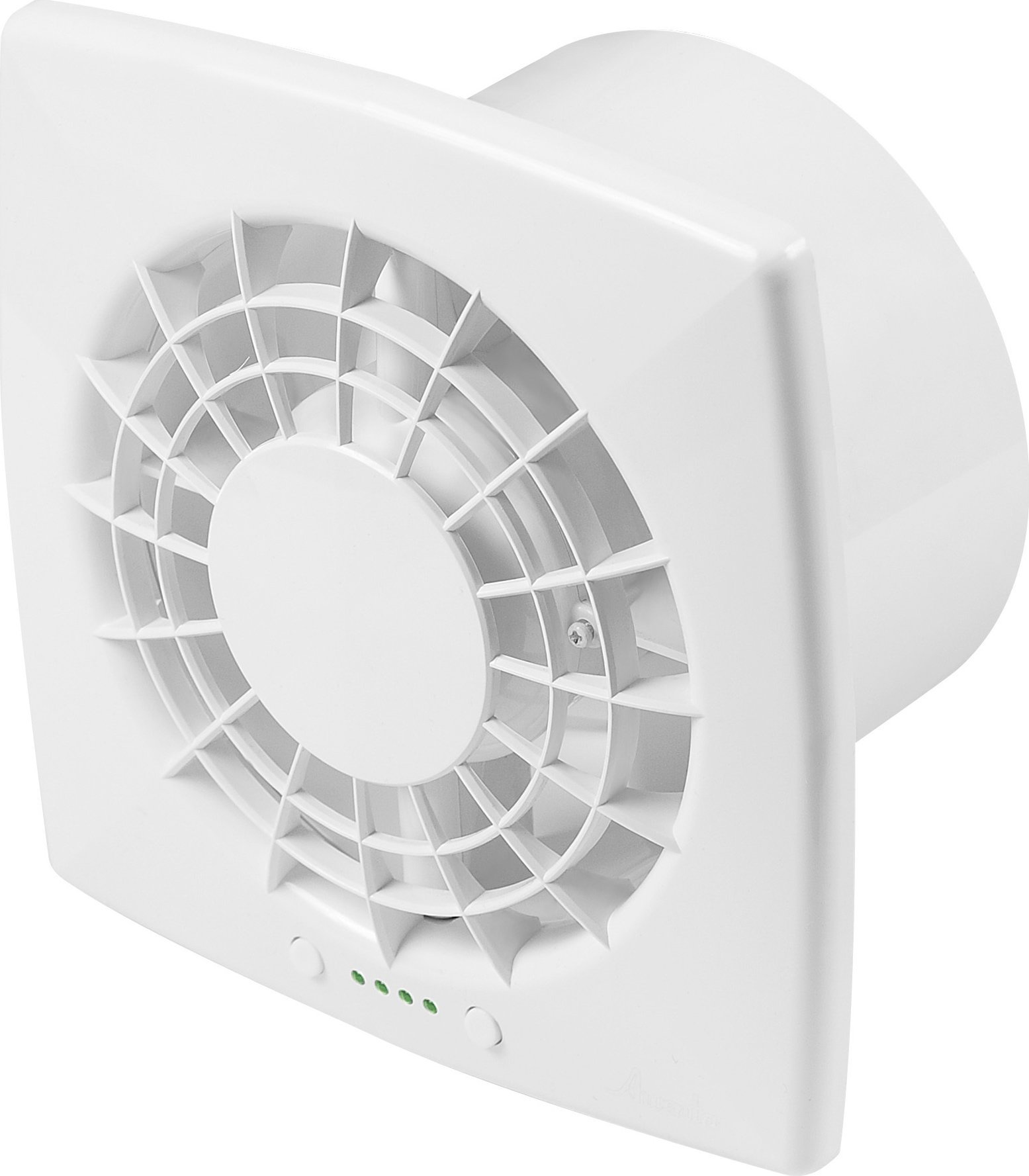 AWENTA Koupelnový ventilátor Vegaz Awenta WGB150CTR fi150mm 80/225 m3/h 5/16W 230V s regulátorem otáček a časovačem bílá