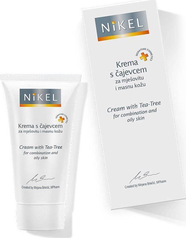 Nikel krém na aknózní pleť se zeleným čajem, 50ml