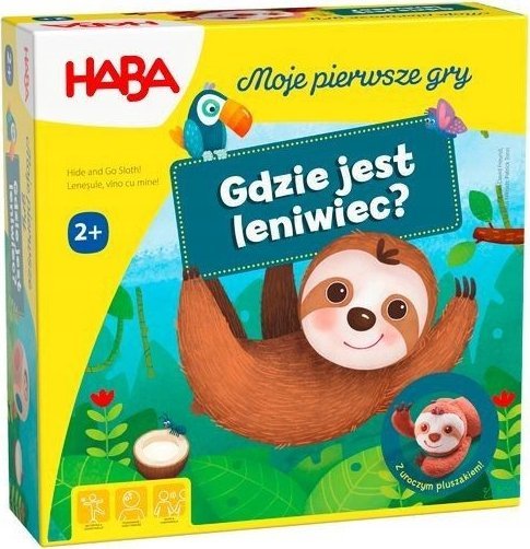 Haba Game Moje první hry - Kde je lenochod?