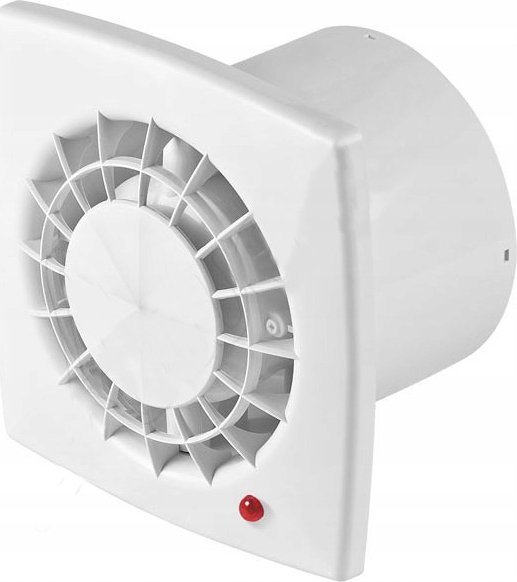 AWENTA Vega fi100 koupelnový ventilátor 95m3/h 13W s čidlem vlhkosti a časovým zpožděním, bílý Awenta WGB100H