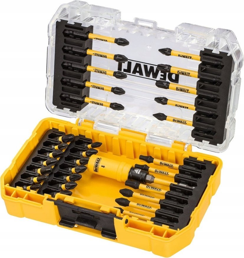 Sada 31dílných rázových bitů Dewalt flextorq