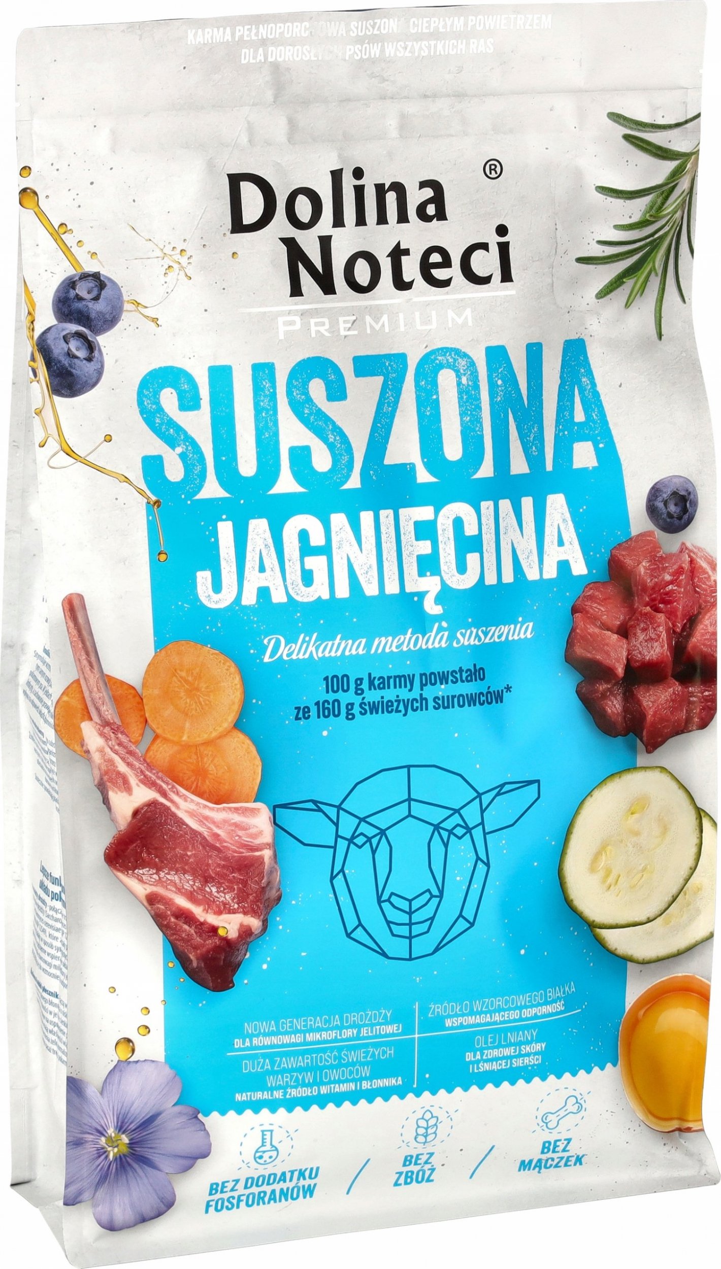 DOLINA NOTECI Premium jehněčí - sušené krmivo pro psy - 9 kg