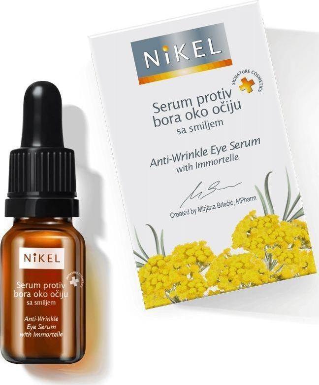 Nikel NIKEL, Oční sérum proti vráskám s květem slaměnky, 10 ml