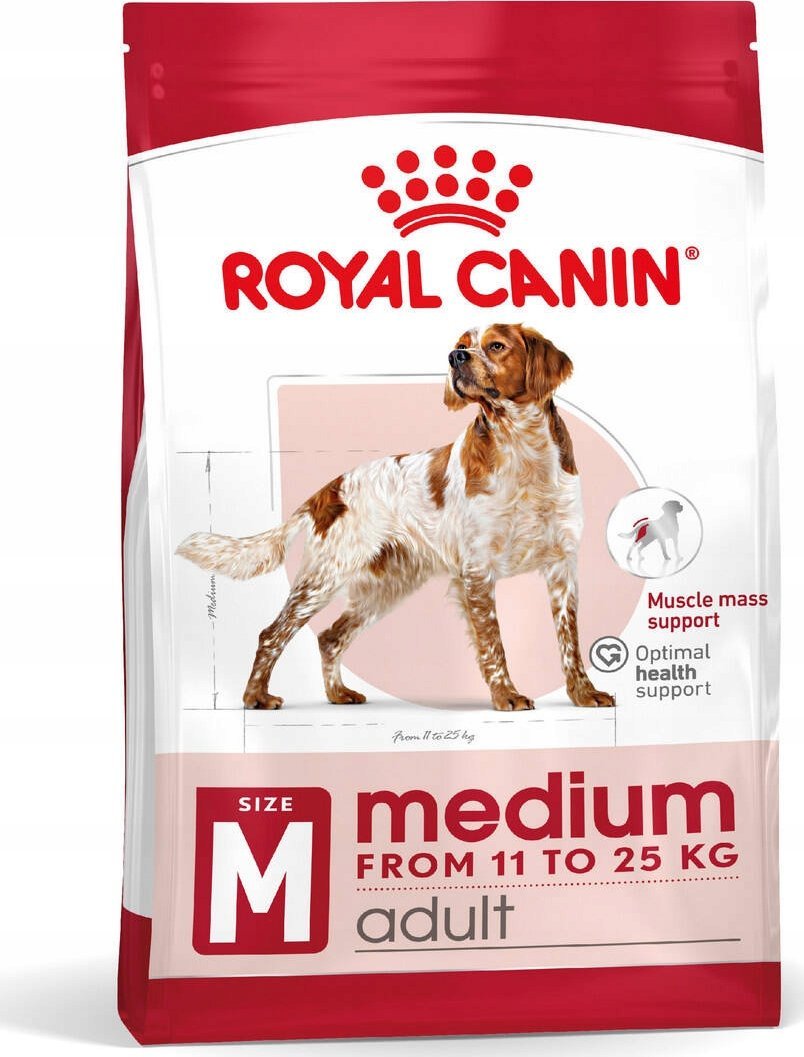 ROYAL CANIN Medium Adult, granule pro psy 15kg