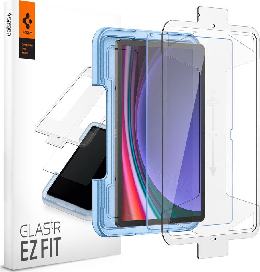 Spigen Spigen Glass tR EZ Fit 1 Pack – Samsung Galaxy Tab S9+