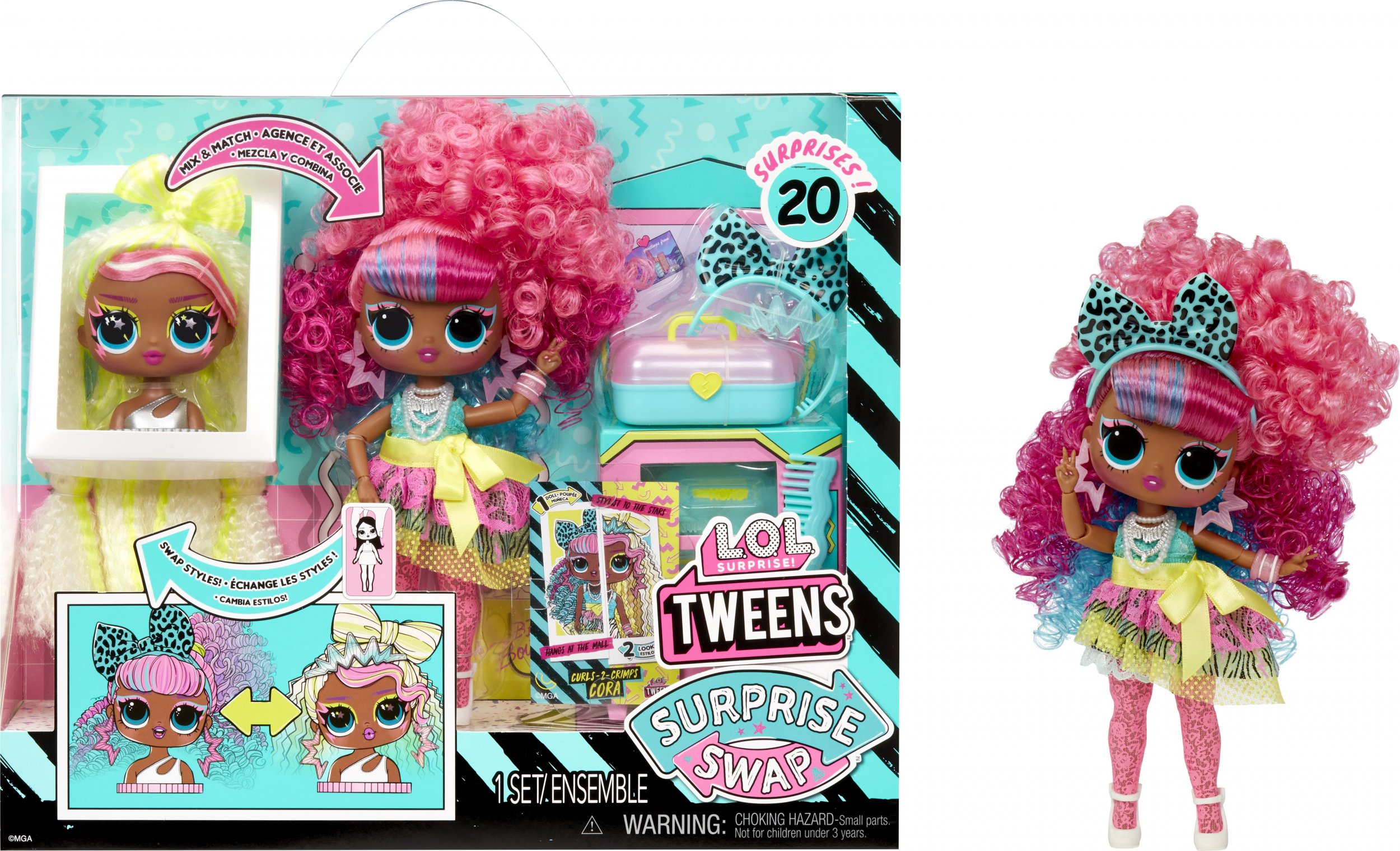 LOL Surprise Tweens Curls 2 Crimps Cora p3 593263
