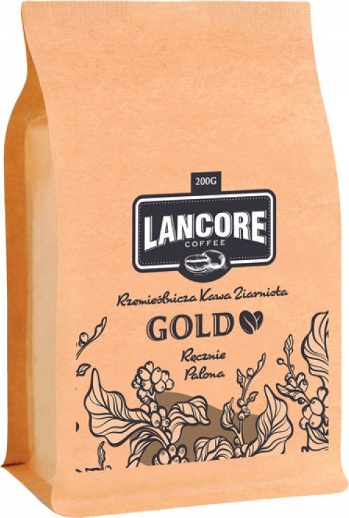 Kávová zrna LANCORE COFFEE Gold Blend, zrnková, 200g