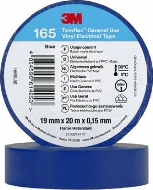 3M Temflex 1500 izolační páska DE272951109 19mmx20m modrá