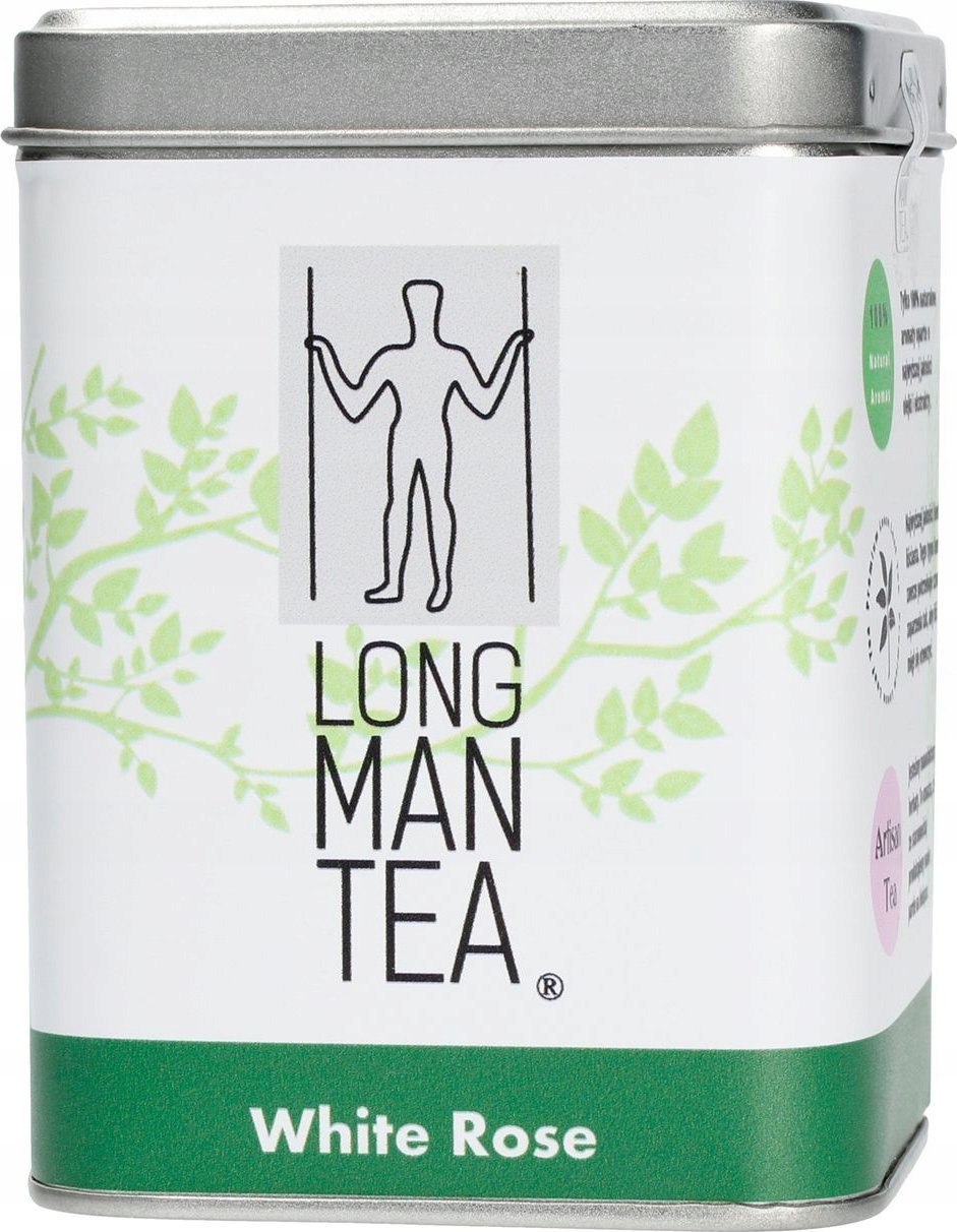 Long Man Tea Long Man Tea - White Rose - Sypaný čaj - 100g plechovka