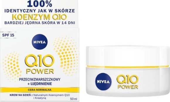 Nivea Q10 Plus Denný krém proti vráskam 50 ml